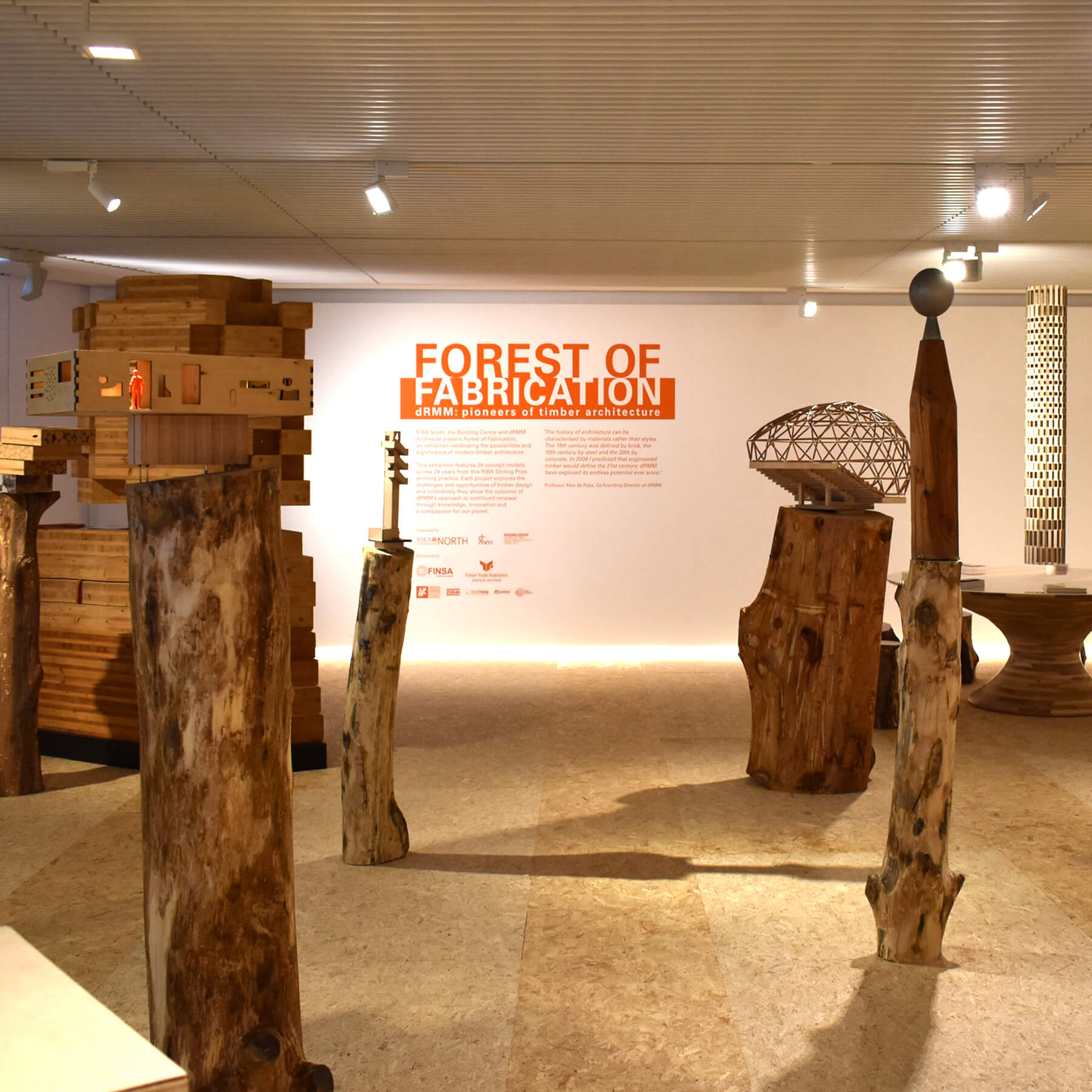 Forest of Fabrication RIBA North Exhibition